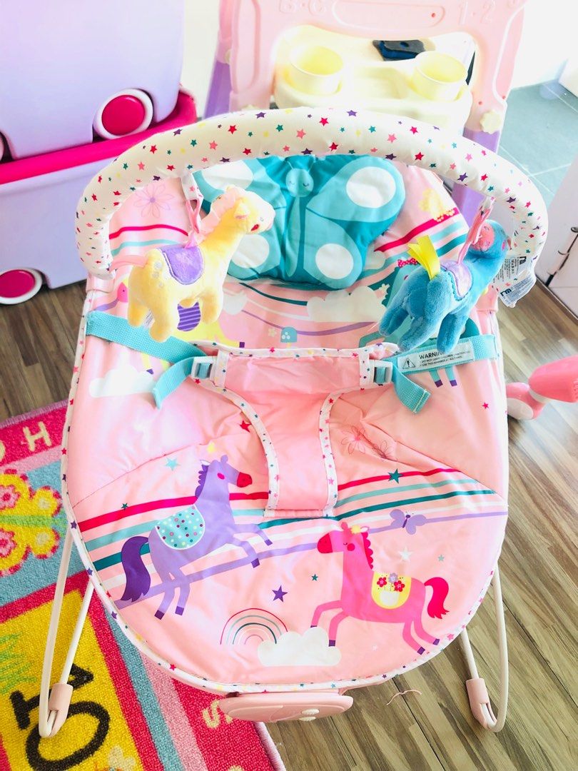 Mothercare Unicorn Baby Rocker Babies Kids Infant Playtime on