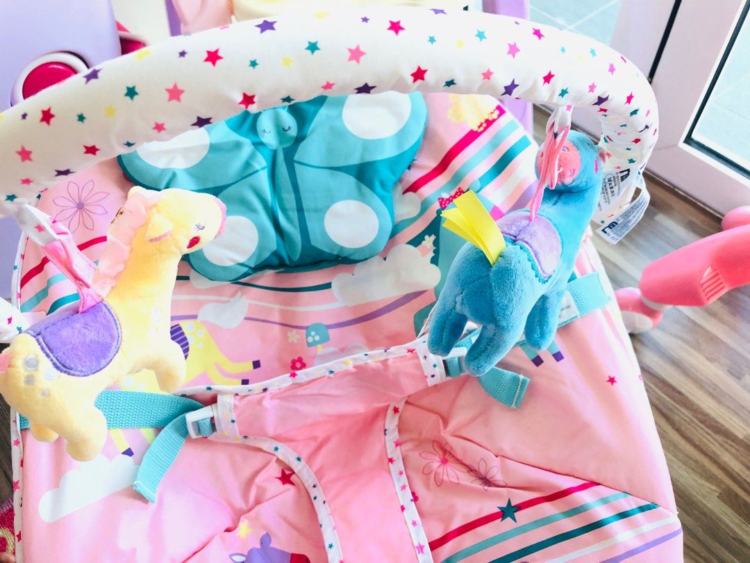 Mothercare unicorn bouncer hotsell