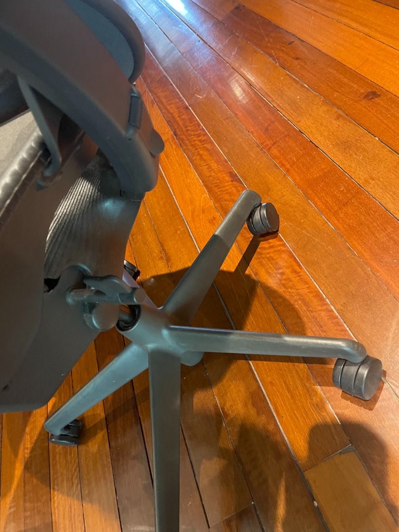 MOVING OVERSEAS Herman Miller Chairs x 2 (one sold), Furniture & Home