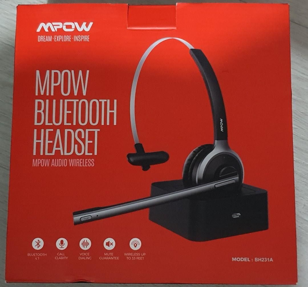 Mpow m5 bluetooth headset clearance