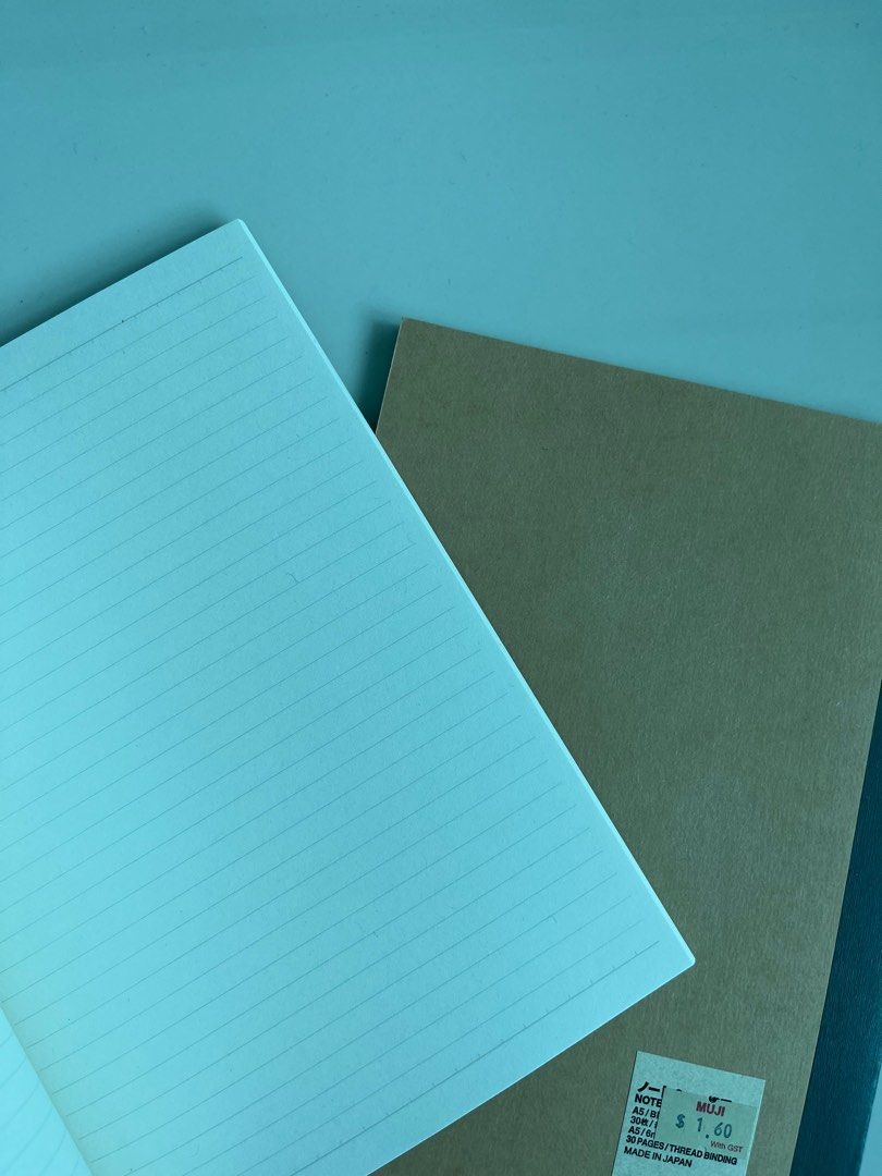 Muji A5 Notebook Hobbies Toys Stationery Craft Stationery Muji a5 notebook hobbies toys stationery craft stationery