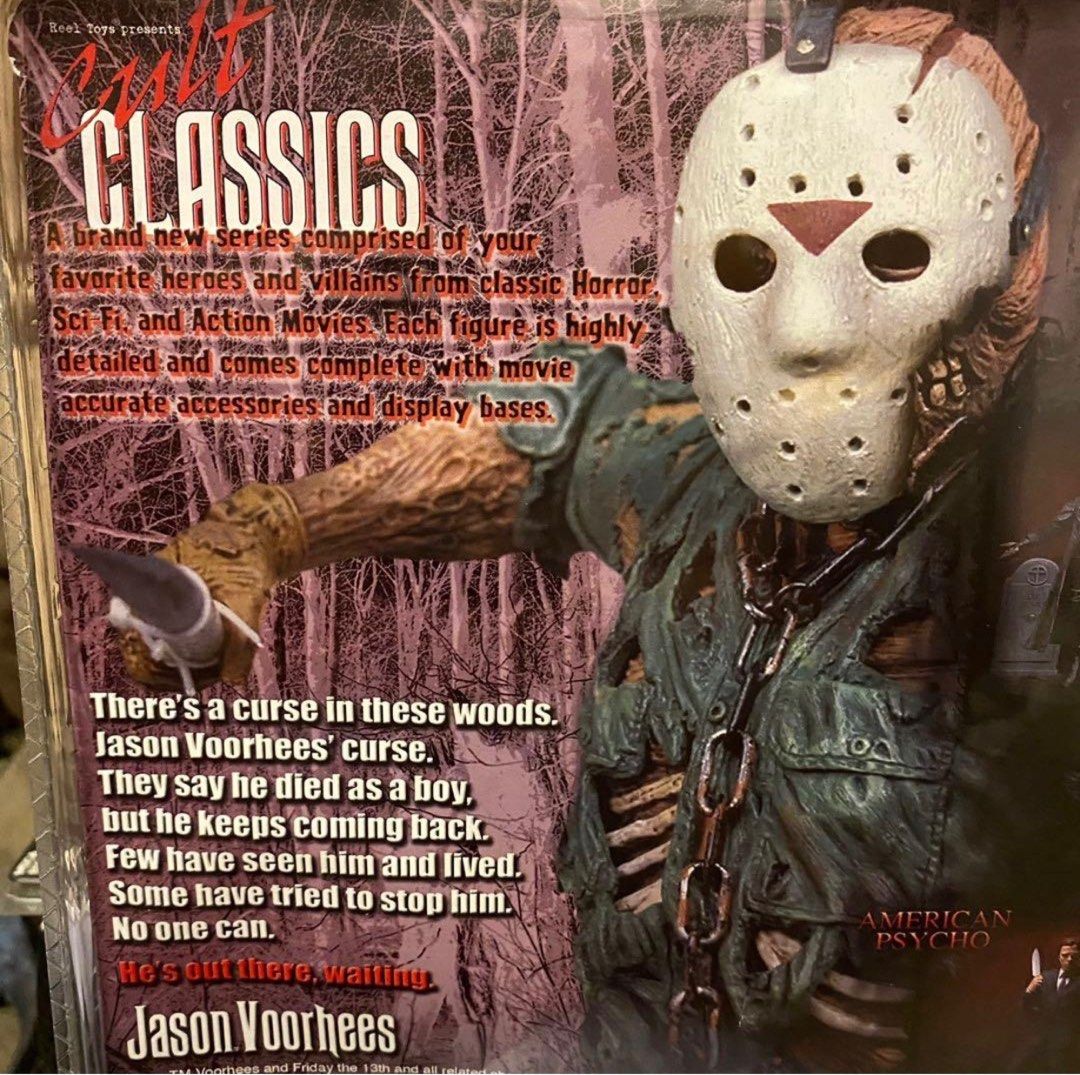  NECA Cult Classics Series 1 Friday The 13th VII Jason Voorhees  - 7 Scale Action Figure : Toys & Games