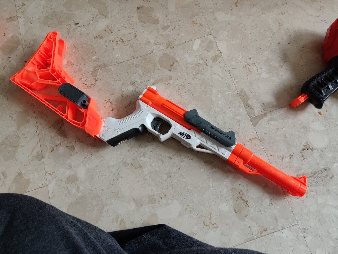 Nerf Sharpfire, Hobbies & Toys, Toys & Games on Carousell