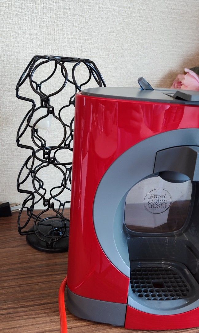 Nescafe Dolce Gusto Machine with FREE CAPSULE RACK, TV & Home