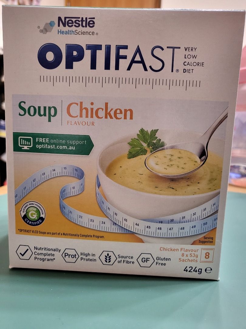 Nestle "OPTIFAST" Soup Chicken Flavour, 健康及營養食用品, 健康補充品, 健康補充品 健美營養