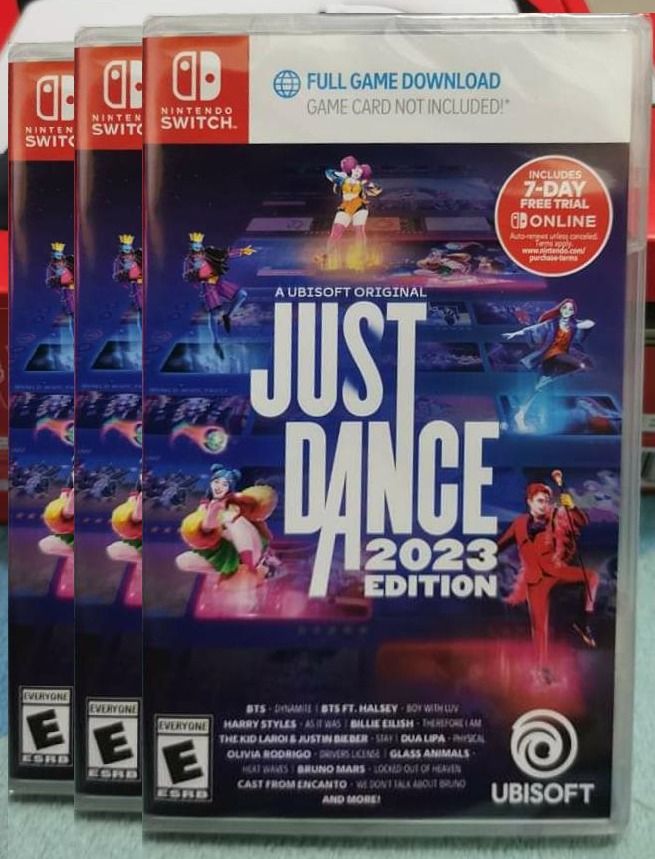 Just on Nintendo Dance Carousell 2023 Video in Switch [Digital Box], Nintendo / Gaming, Game Games, NEW AND Code 23 Video SEALED