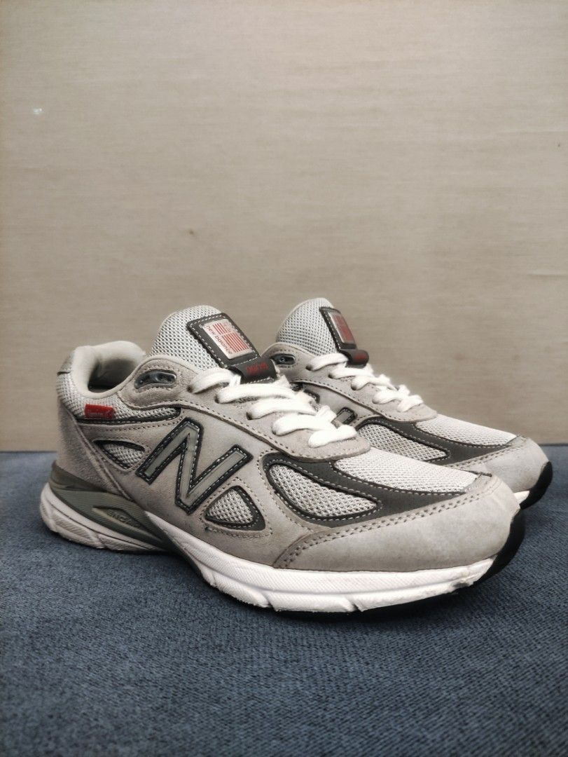 New Balance 990v4 Red Label Grey Men s Fashion Footwear