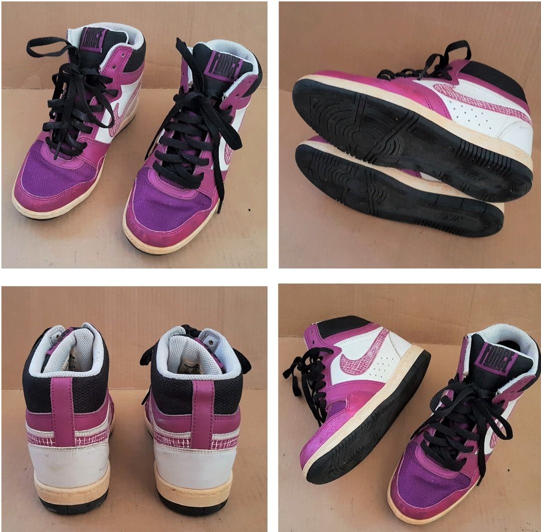 Nike force high top wedges clearance