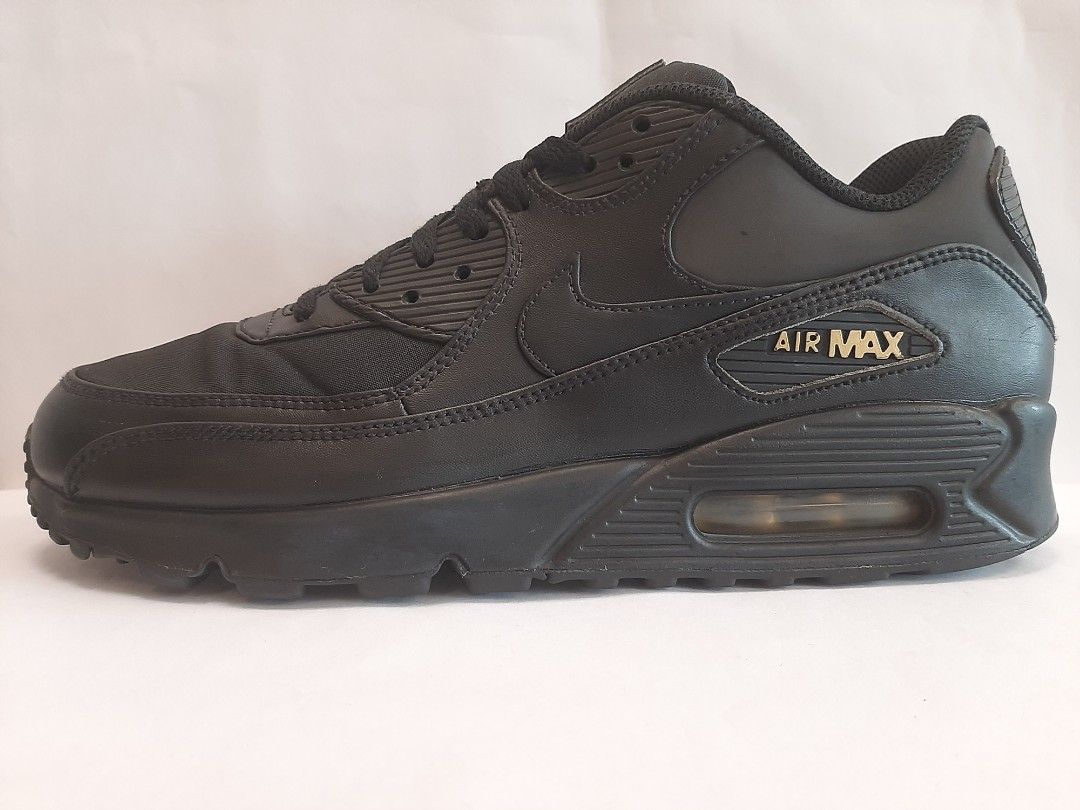 Nike air max 90 discount premium black and gold