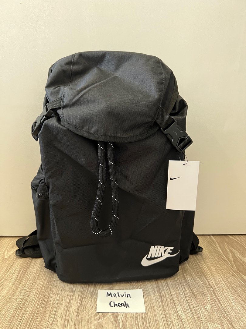 Nike Backpack Black With Inner Laptop Compartment , Men's Fashion, Bags, Backpacks on Carousell