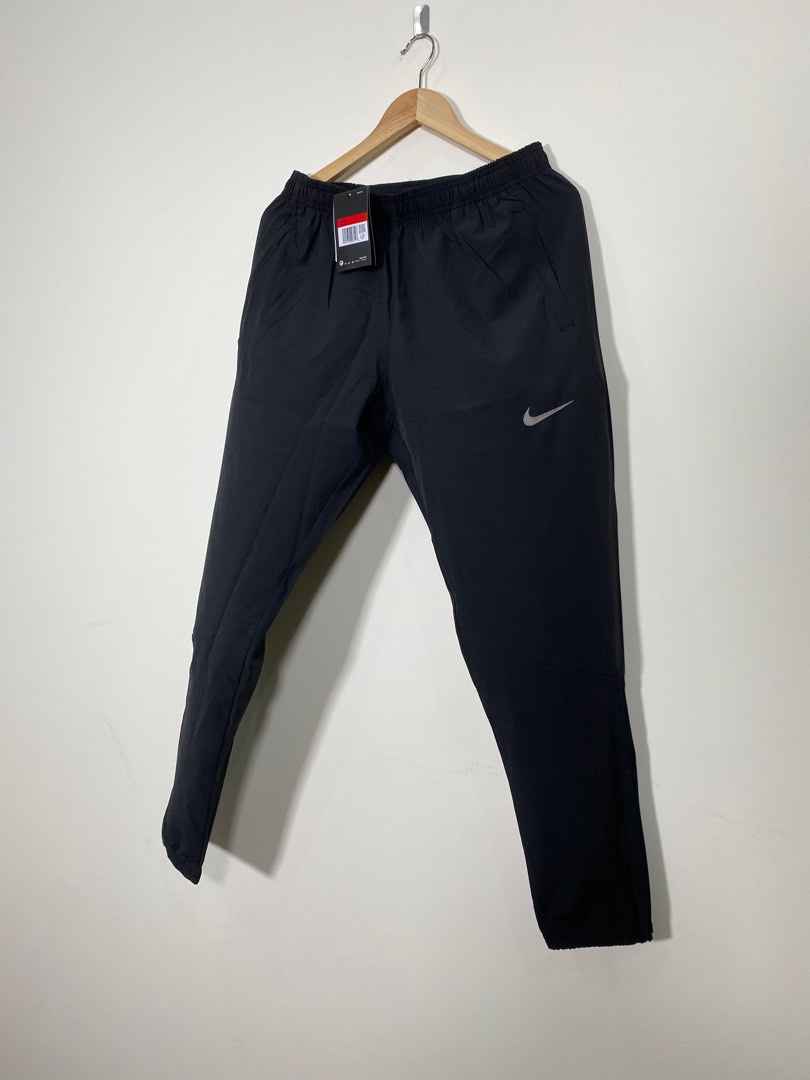 Nike essential woven running track pants grey deals
