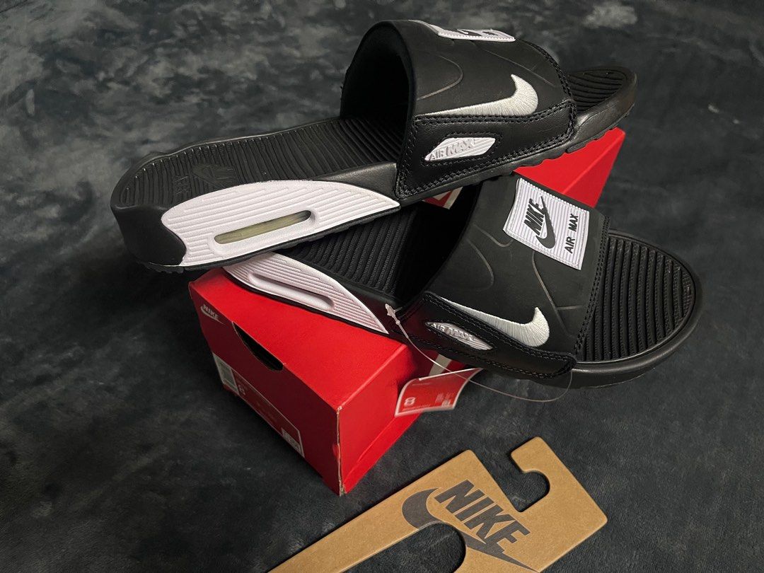 mens nike slides air max