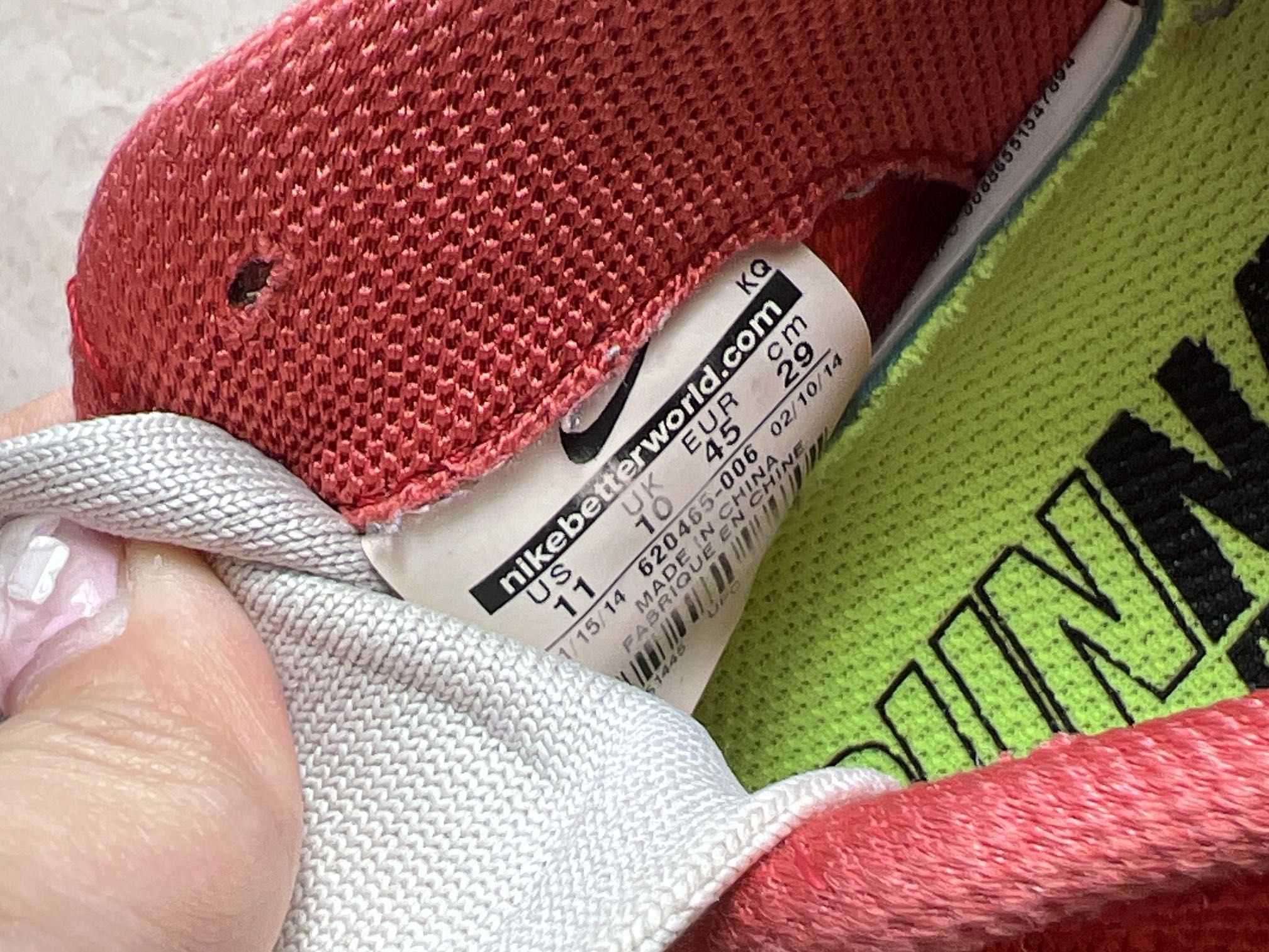 size 45 in us nike