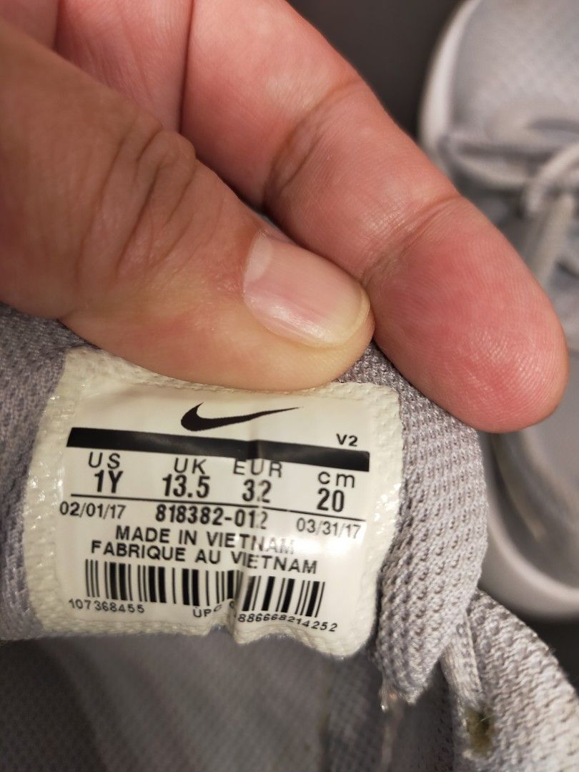 Nike shoes size 1 Babies Kids Babies Kids Fashion on Carousell