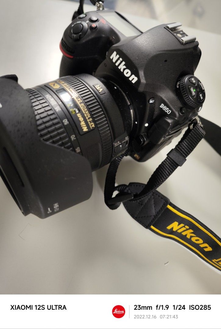 超美品 NIKON D850 純正単焦点3本セット（24、50、85）F1.4 カメラ ...