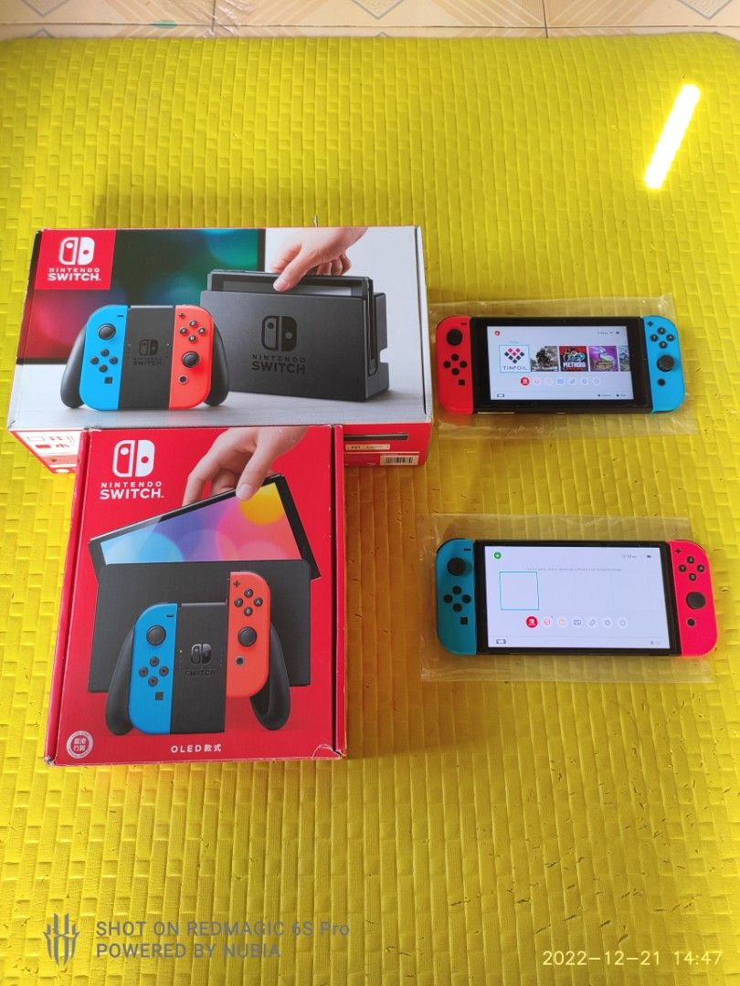 Nintendo Switch Consoles Oled and V1 JB for sale, swap, cod, sHopEe or