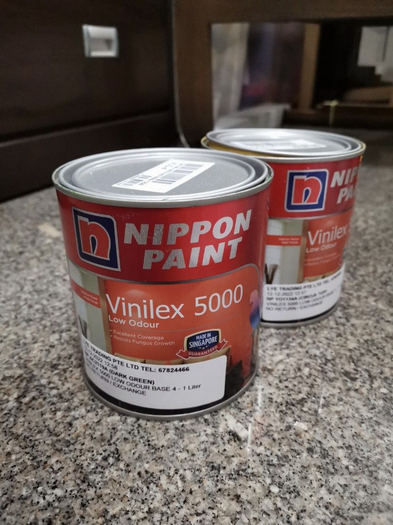 NIPPON Paint Vinilex 5000 Low Odour, Furniture & Home Living, Home