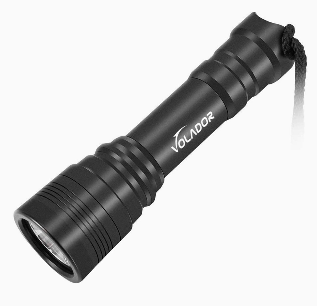 (FREE DELIVERY) VOLADOR Diving Flashlight, 1000 Lumen Waterproof Diving