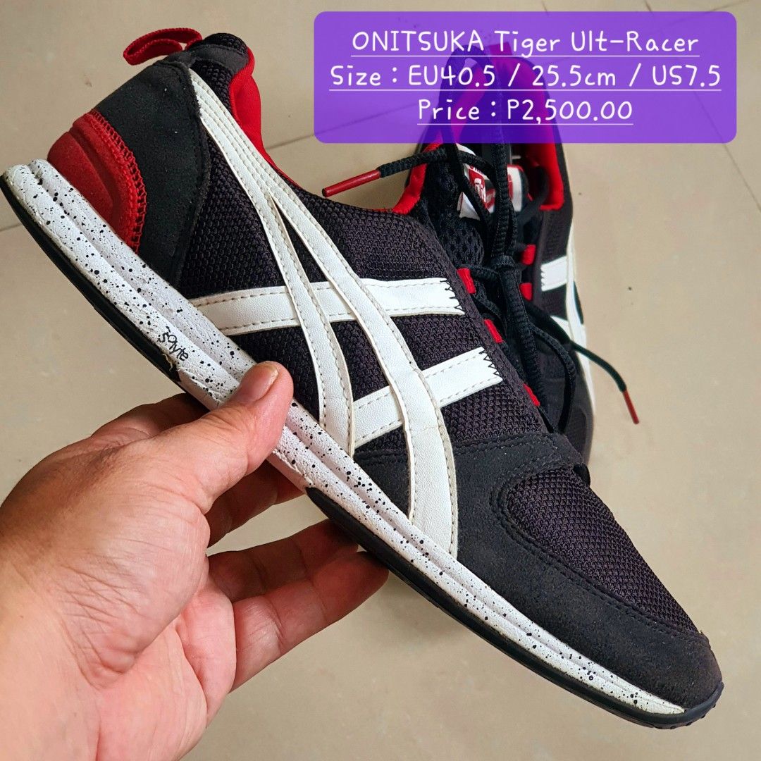 ONITSUKA Tiger Ult Racer Size EU40.5 25.5cm US7.5 Men s