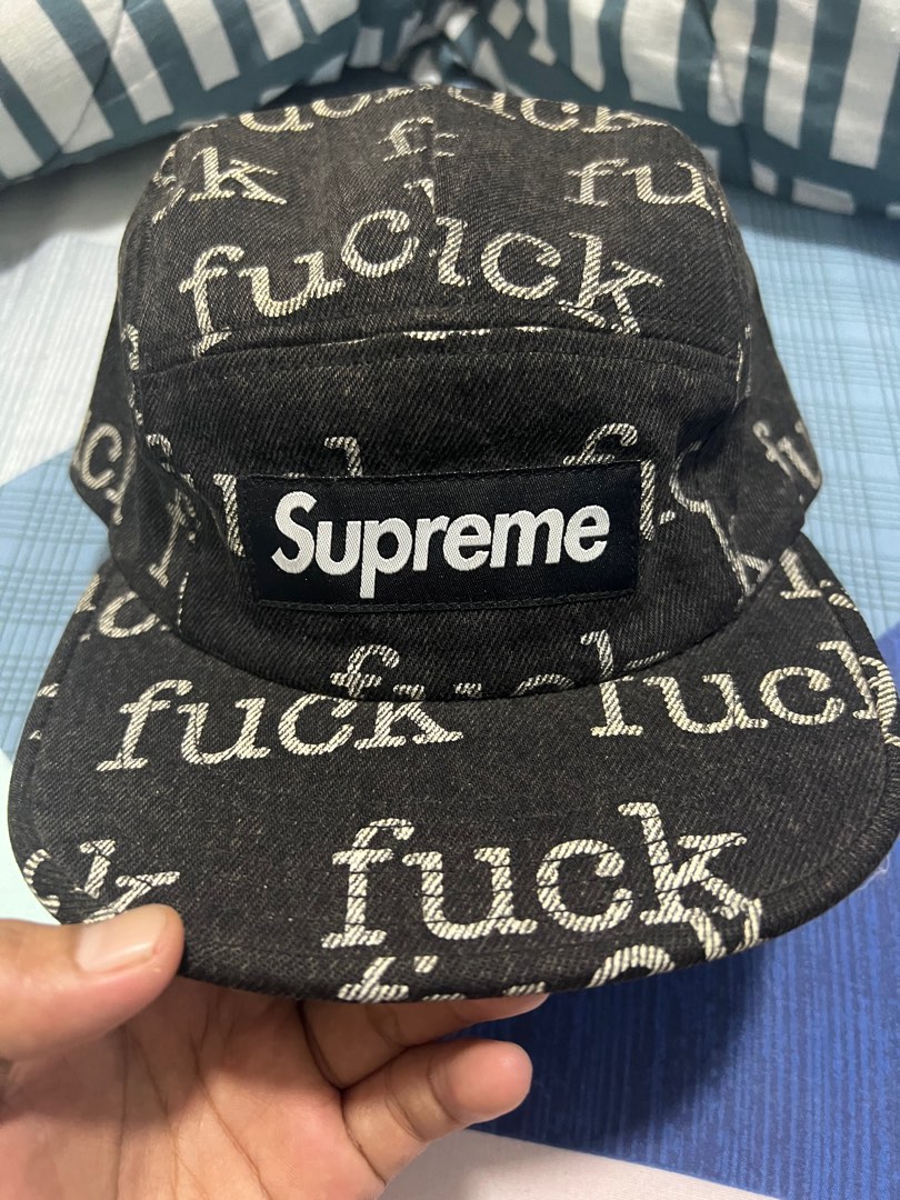 original supreme 5 panel fuck vintage