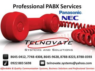 PABX Repair IP-PBX CCTV System Telephone Supply, Install Check-Up Programming Intercom Services Panasonic NEC