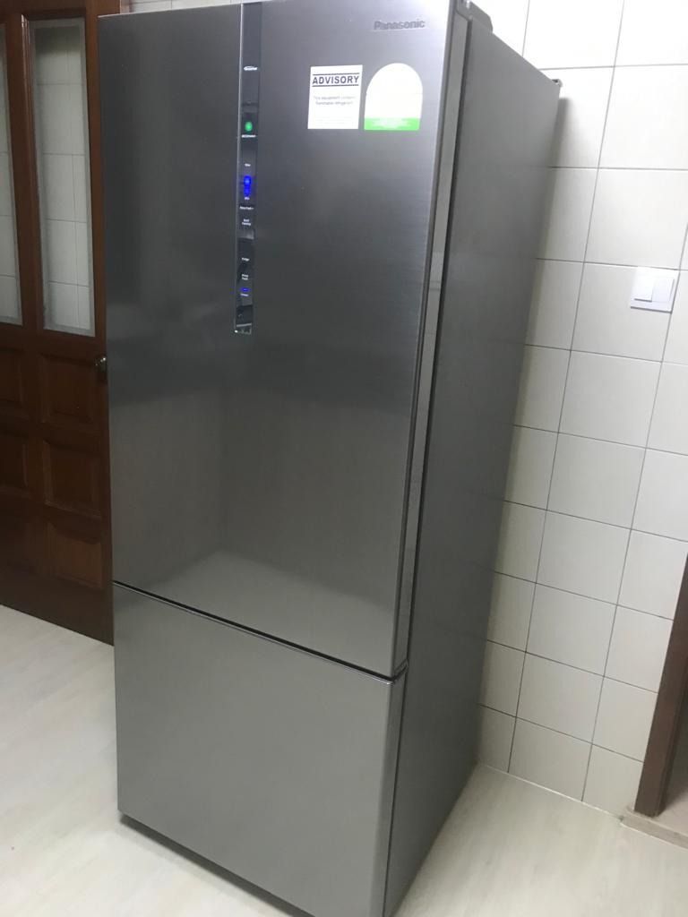 Panasonic Fridge, Bottom Freezer, only 2 years old, 10/10 condition, TV