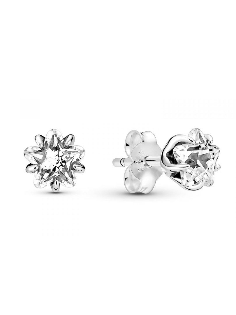 Pandora stud earrings sale hot sale