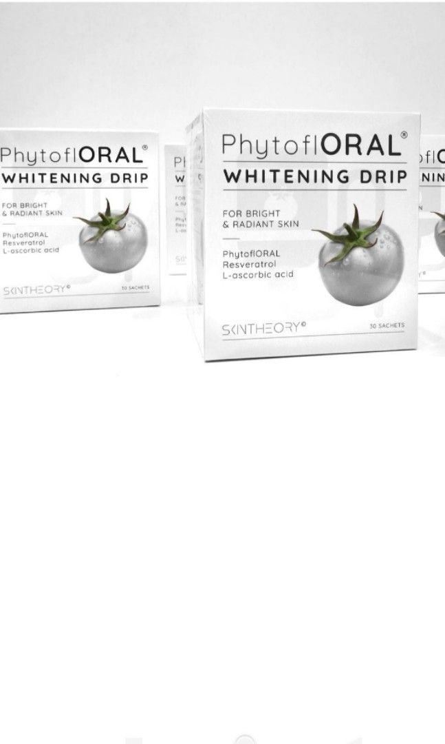 Phytoflora whitening drip, Health & Nutrition, Health Supplements