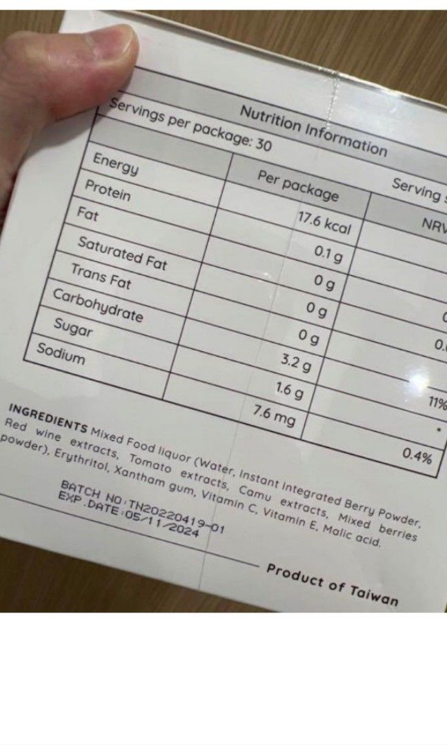 Phytoflora whitening drip, Health & Nutrition, Health Supplements