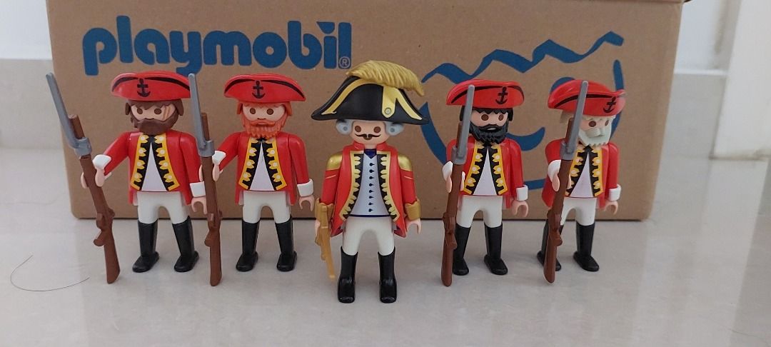 Playmobil redcoat store soldiers