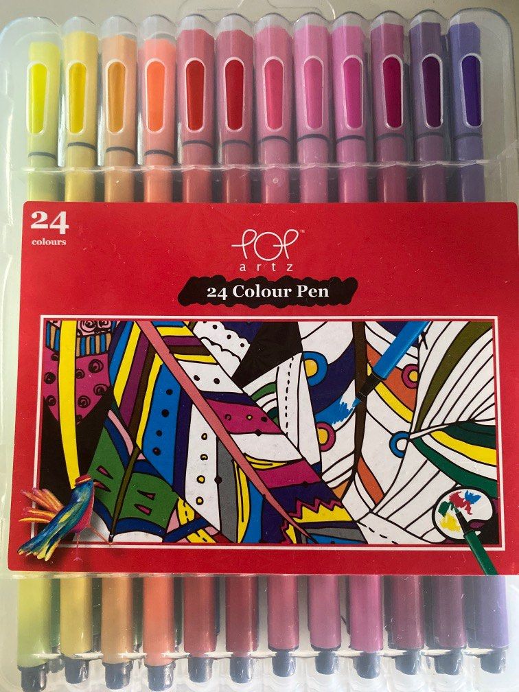 POP ARTZ Twist Crayon 24 Colours – POPULAR Online Singapore