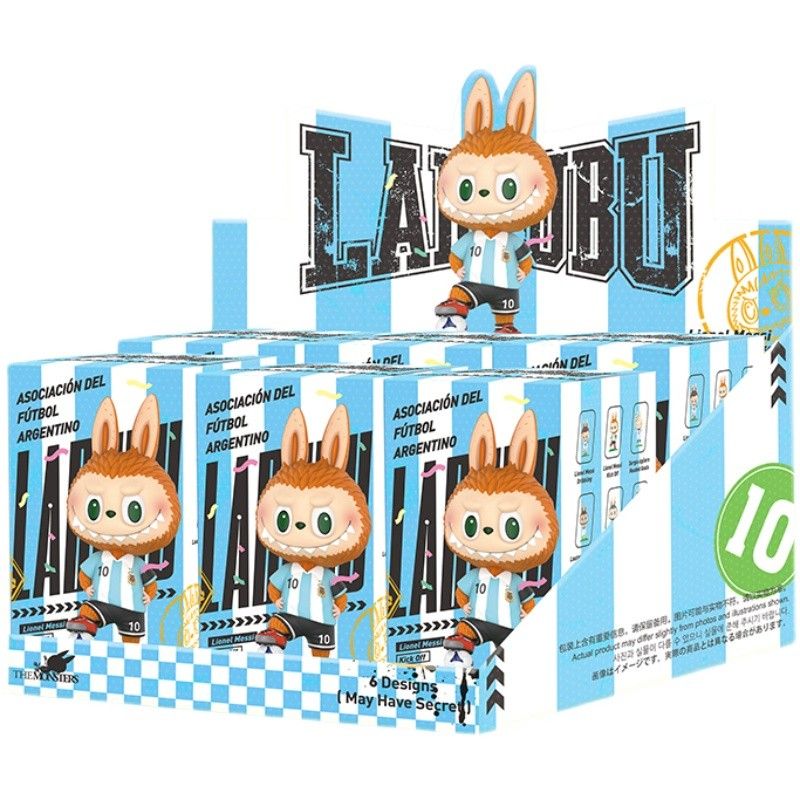 POPMART LABUBU アルゼンチンサッカー　シークレット　メッシ POP MART Labubu Argentina Soccer Football Team Series Blind