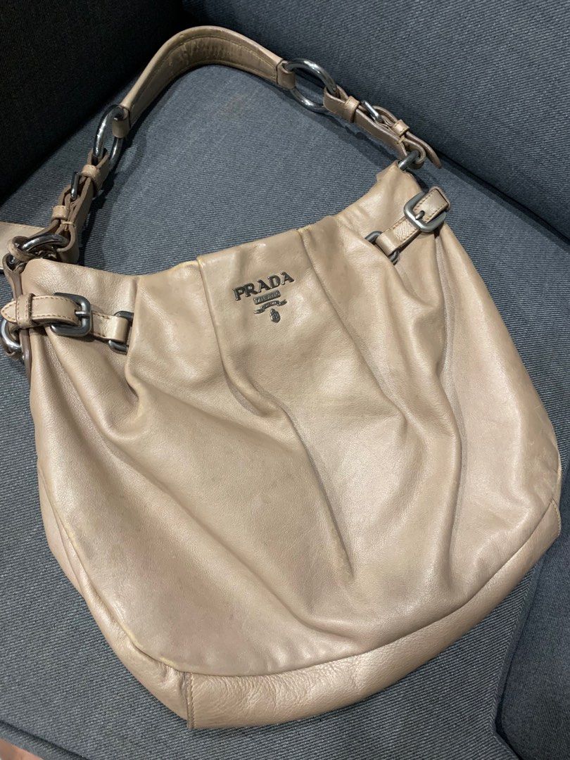 Tan hotsell prada bag