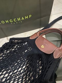 Authentic LONGCHAMP Le Pliage Filet L + LAURA ASHLEY Silk Scarf, Women's  Fashion, Bags & Wallets, Shoulder Bags on Carousell