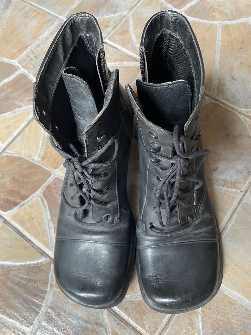 Preloved Nine West Cloud 9 Leather Boots