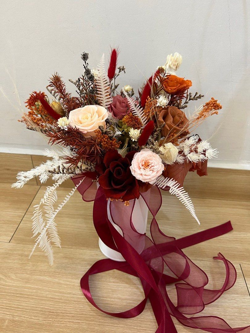 Preserved Flowers for Wedding/ROM, Hobbies & Toys, Stationery & Craft