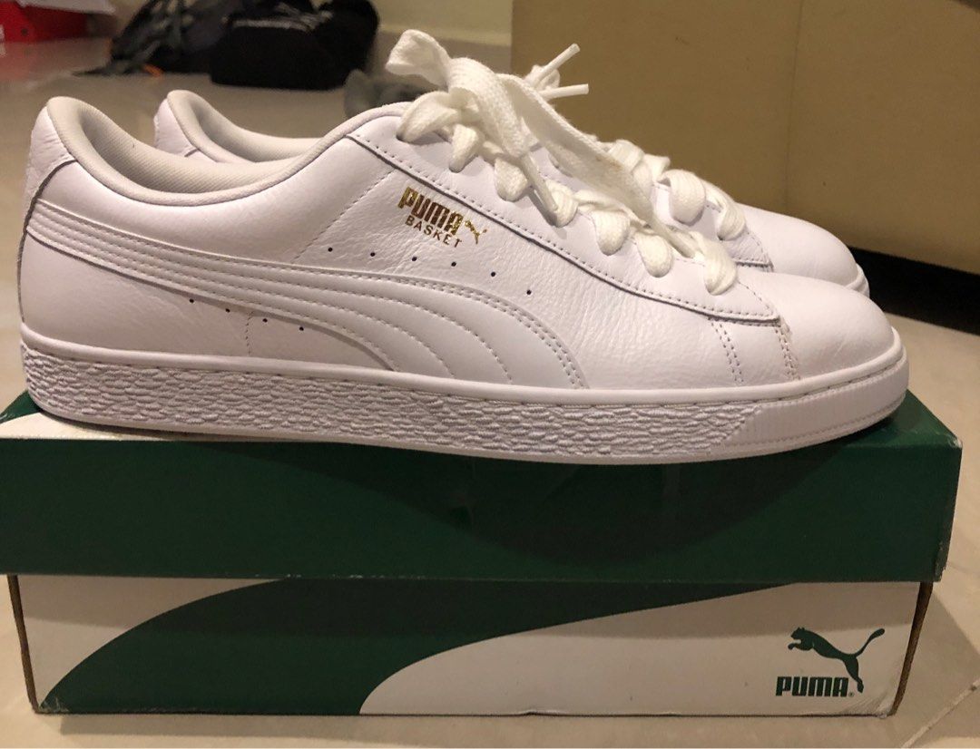 Puma basket cheap classic lfs white