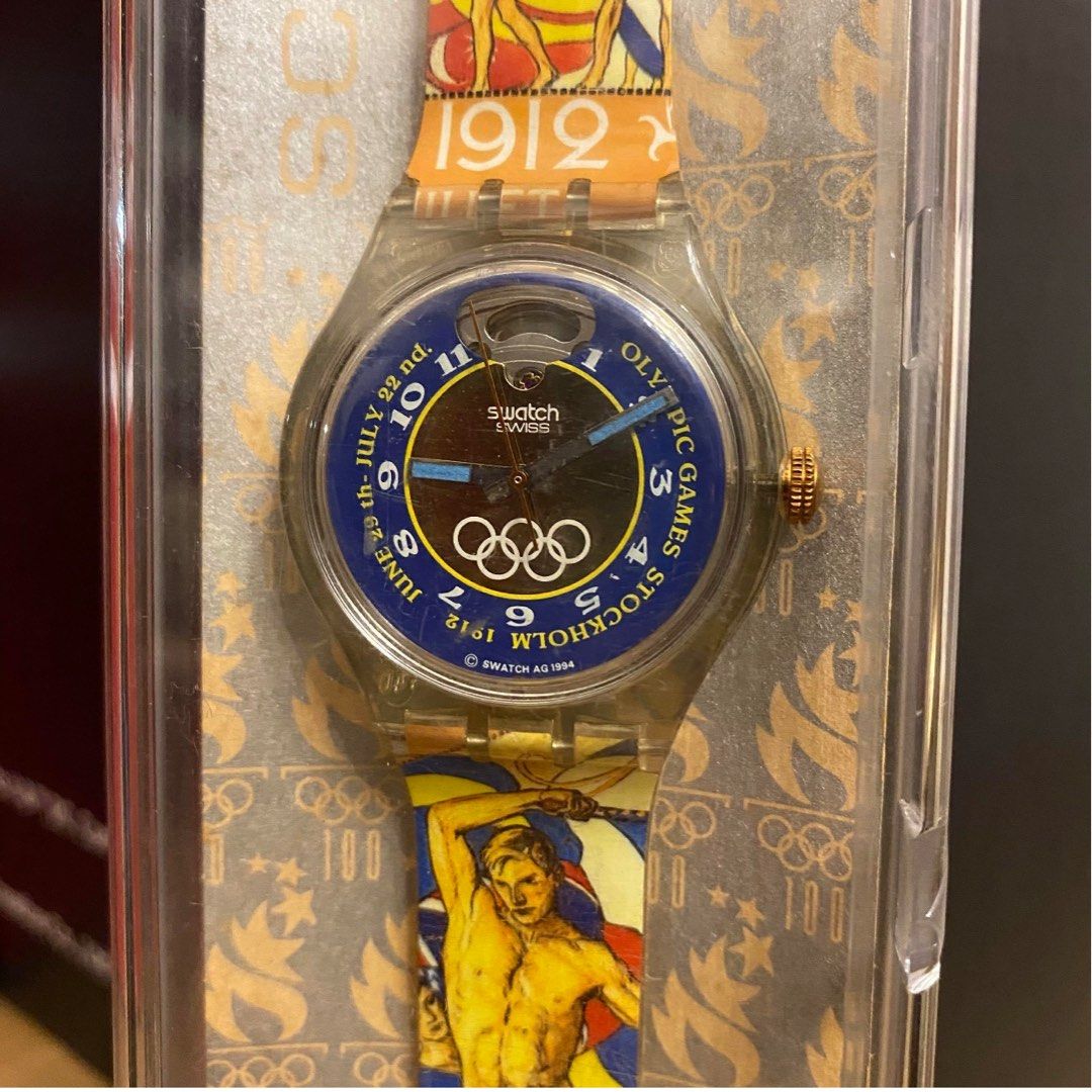 1996 Olympic Games Swatch Watch – Official Olympic Edition