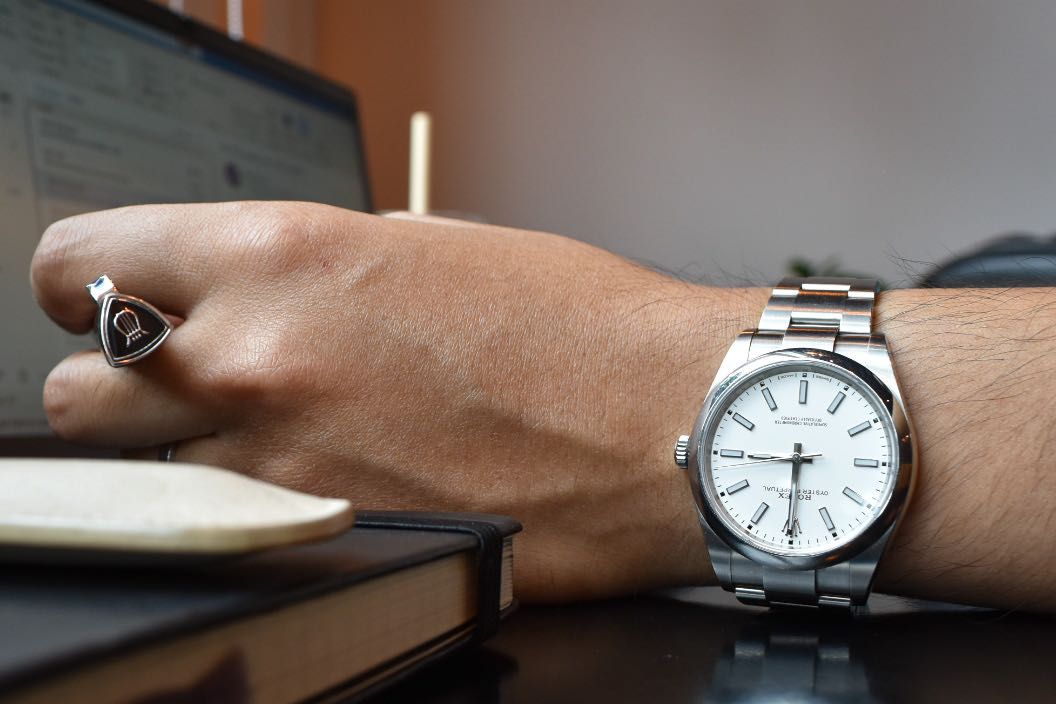 White dial 2024 oyster perpetual 39