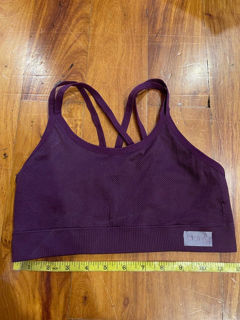 Ryka Dark Purple Sports Bra, Women's Fashion, Activewear on Carousell