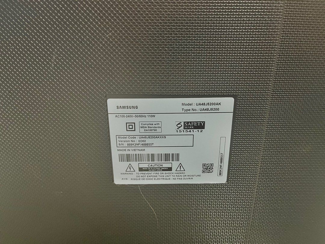 Samsung 42 inch (Red Blinking Indicator), TV & Home Appliances, TV