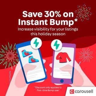Save 30% on Instant Bump