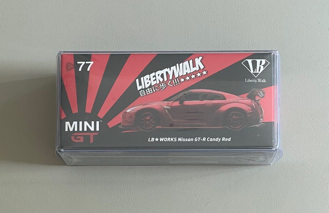 Sealed] Mini GT Minigt Liberty Walk Nissan GT-R GTR R35 Candy Red