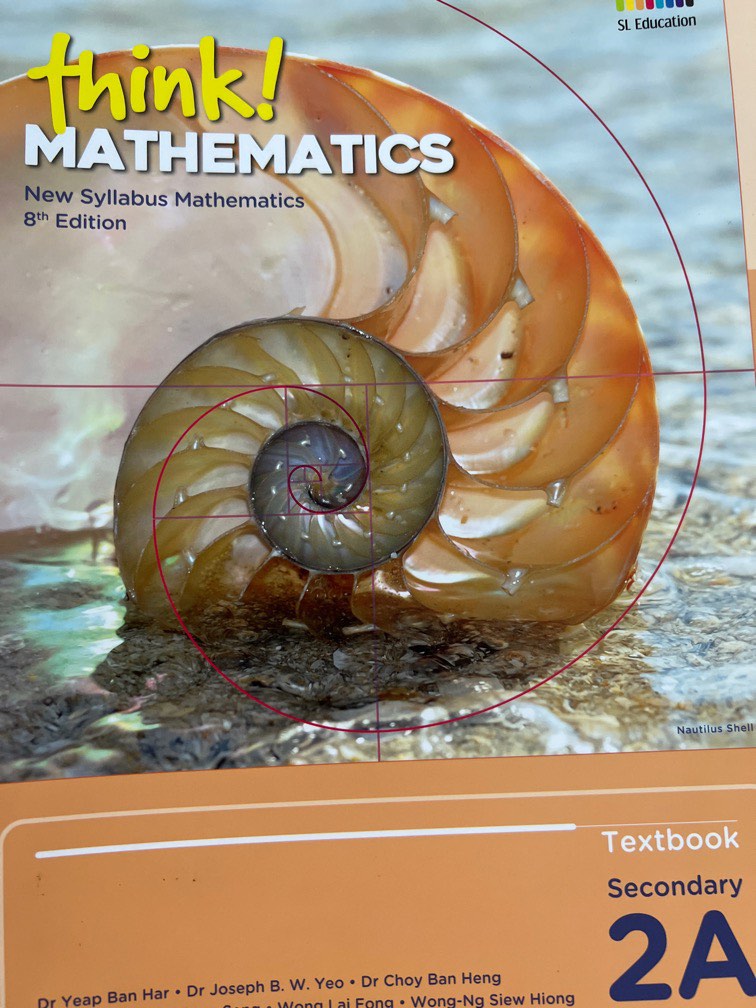 Secondary 2 think mathematics textbook 2a and 2b hobbies toys books