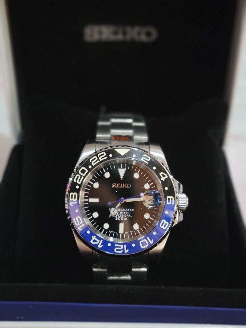 Seiko Mod / Seikolex / seiko homage (Category: Men's Watches) located in Las Pinas. Submitted by bbmono (Listing ID 1204585145, Image 2). Description: Seiko mods for sale! Can do other designs as well! Location is Las Pinas Alabang PM TO ORDER.