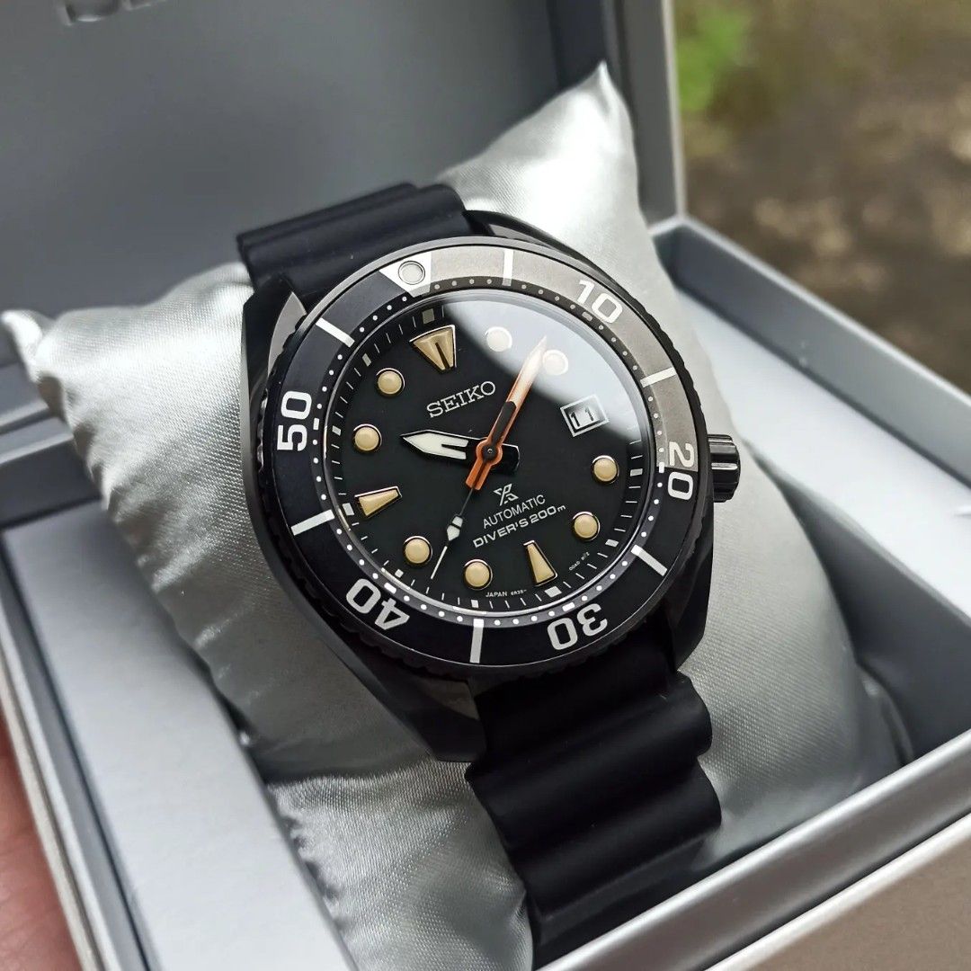 Seiko Prospex - Ninja Sumo SPB125J1 Black Series - Limited Edition, Men's  Fashion, Watches & Accessories, Watches on Carousell