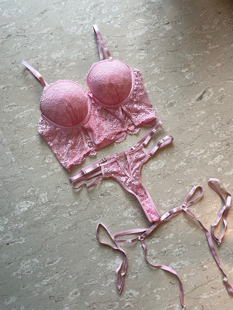 Play Lingerie Set with Garters