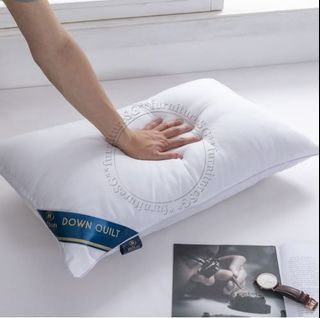 (SG STOCK) 5 Star Hilton Hotel Pillow Premium Comfort Pillows with 1000g/1500g filling