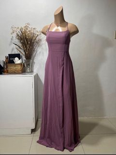 Shein Long Lilac Dress
