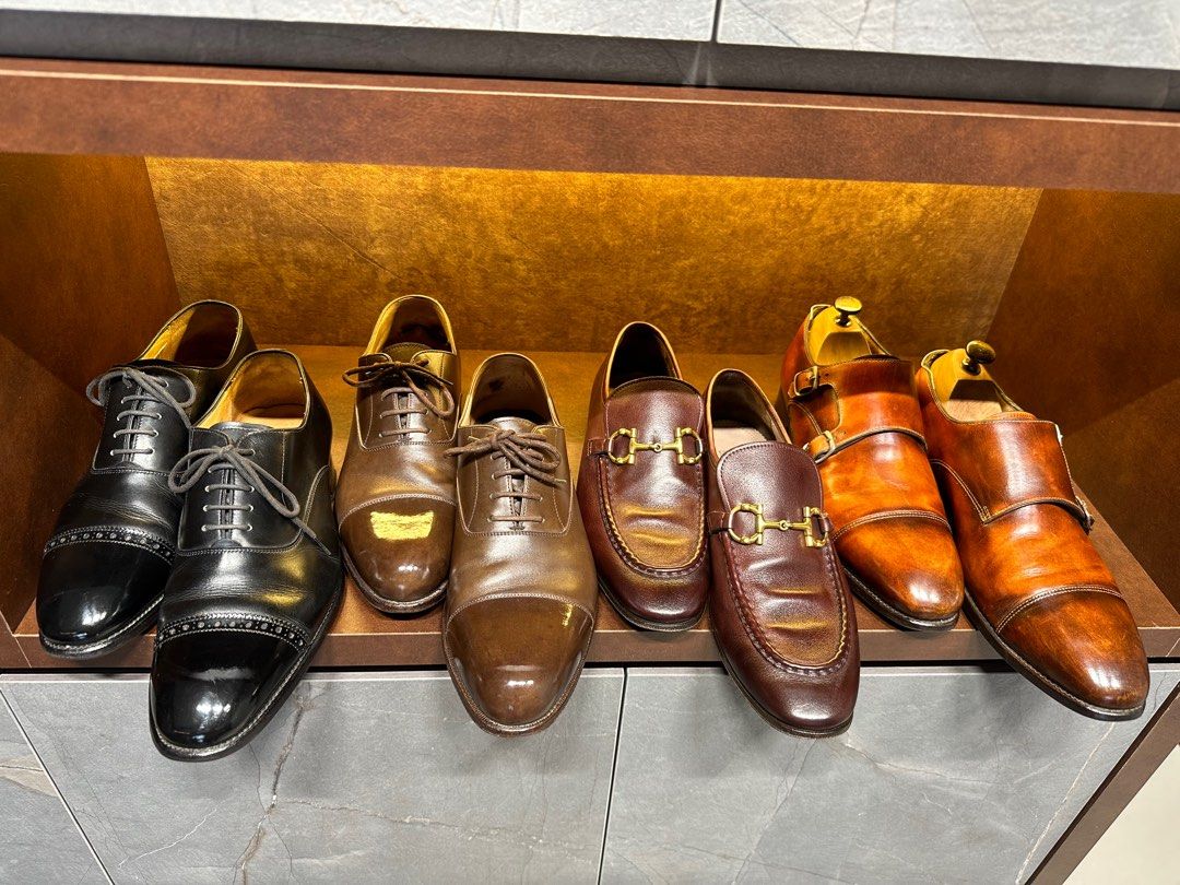Shoe Polishing Service, Men's Fashion, Footwear, Dress Shoes on Carousell
